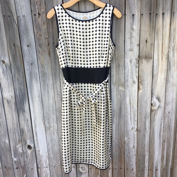 Talbots Dresses & Skirts - Talbots Polka Dot Pure Silk Sheath Dress Black 10